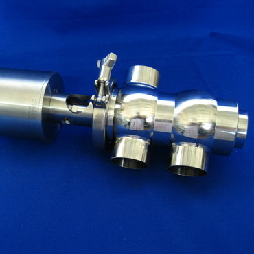4734P Клапан седельный угловой пневматический  тип LT